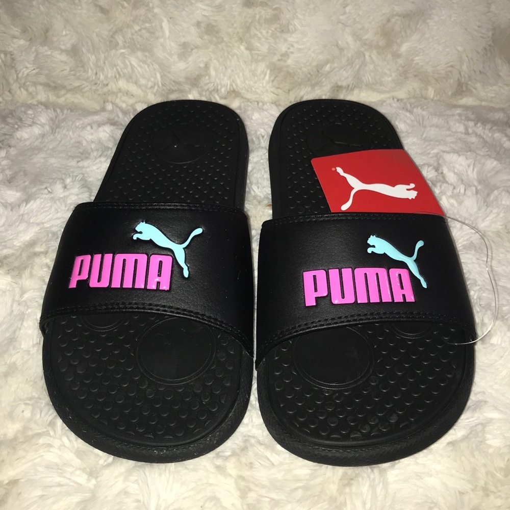 COPY - Puma Cool Cat Sandals Black Pink